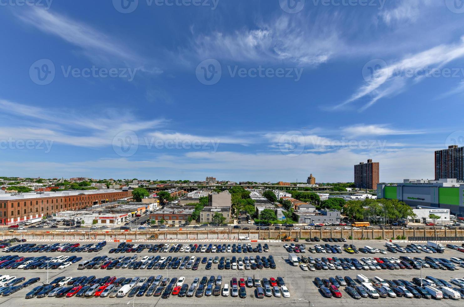 Brooklyn, New York - 11. Juni 2018 - Brooklyn Army Terminal foto