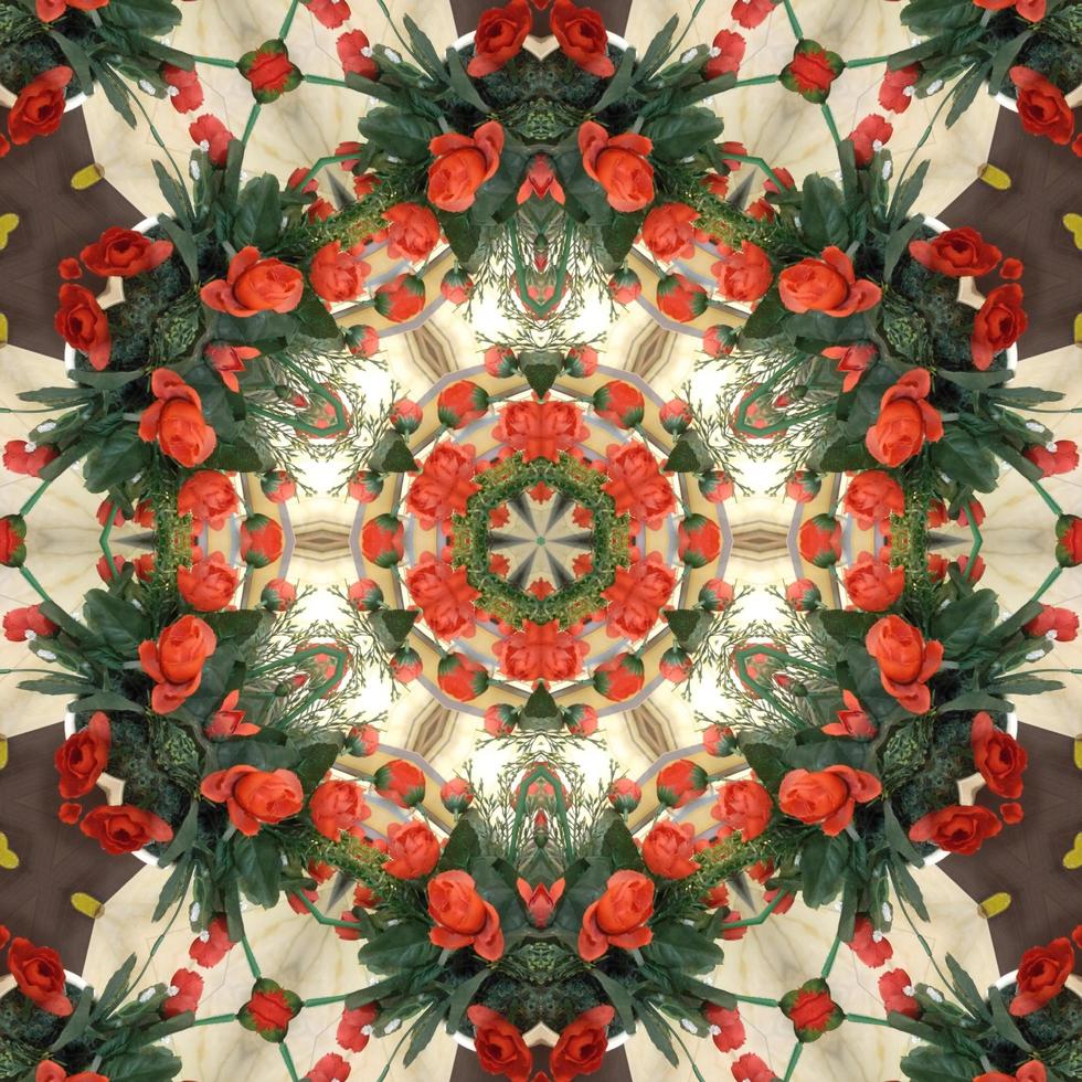 abstrakter Kaleidoskophintergrund foto