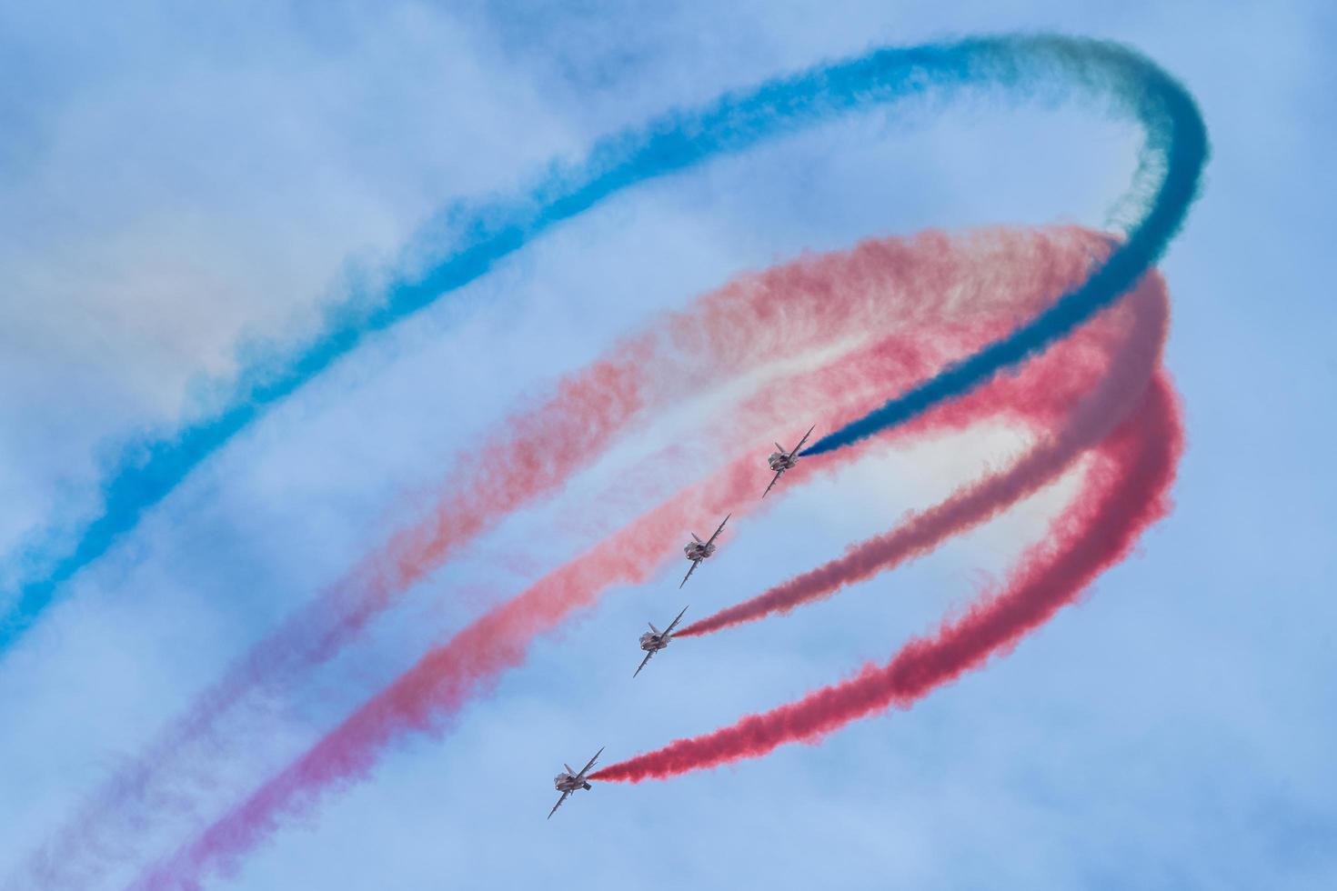 raf rote pfeile bournemouth air festival 2022 foto