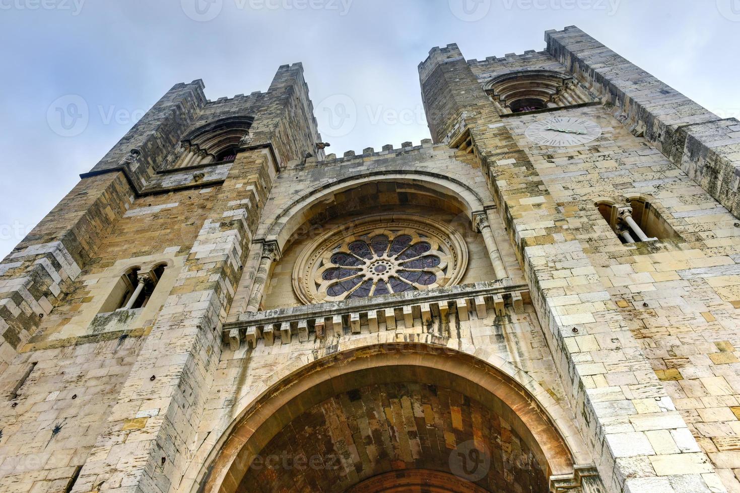 Se-Kathedrale in Lissabon, Portugal foto