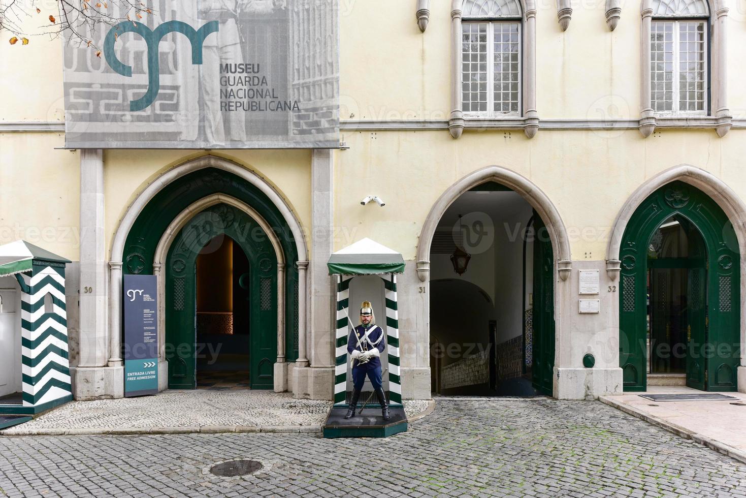Nationalmuseum der Republikanischen Garde in Lissabon, Portugal foto
