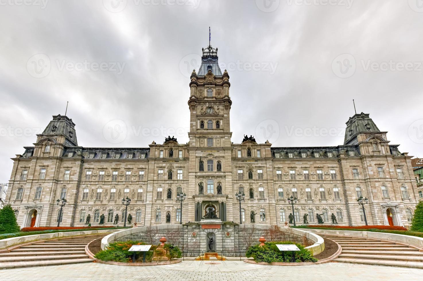 parlamentsgebäude - quebec city foto