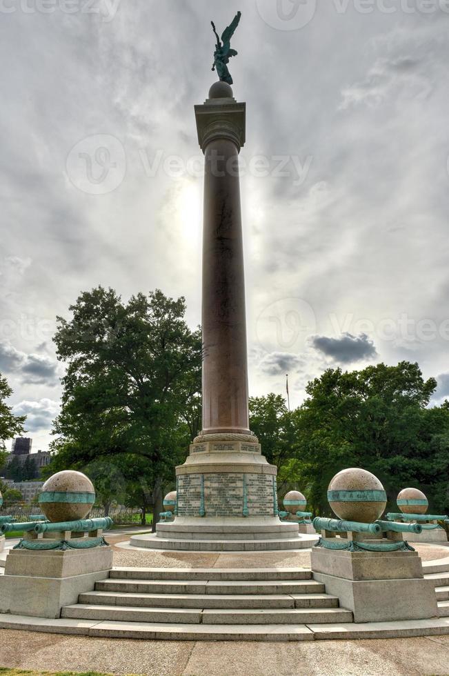 Kampfdenkmal an der US-Militärakademie foto