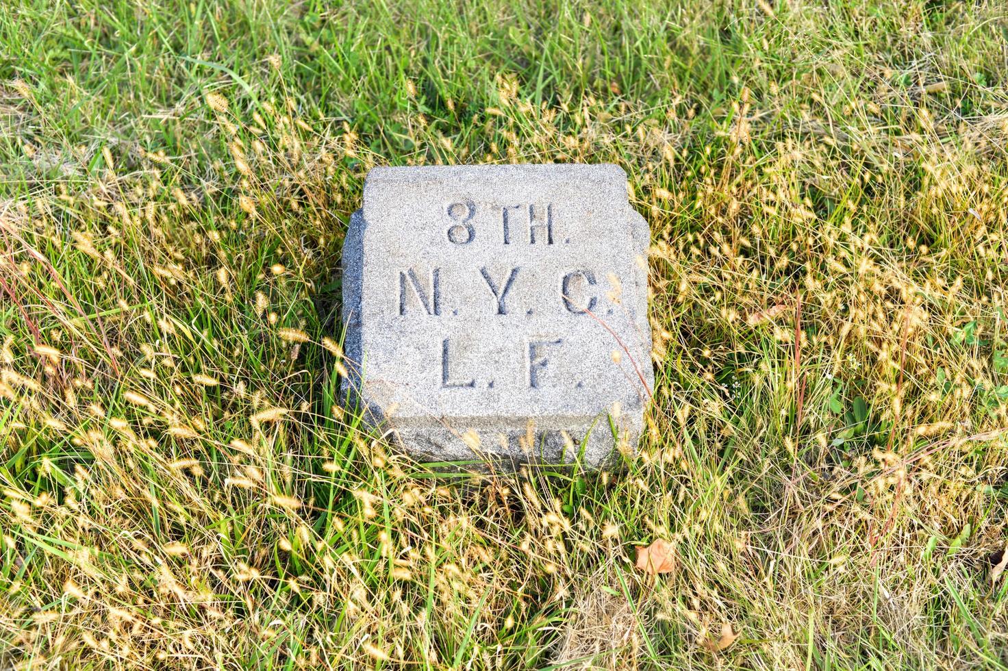 New Yorker Kavalleriedenkmal, Gettysburg, PA foto