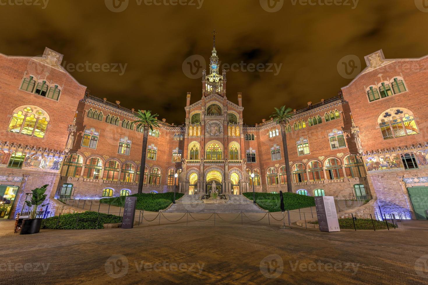 Krankenhaus Sant Pau Recinte Modernista in Barcelona, Katalonien, Spanien foto