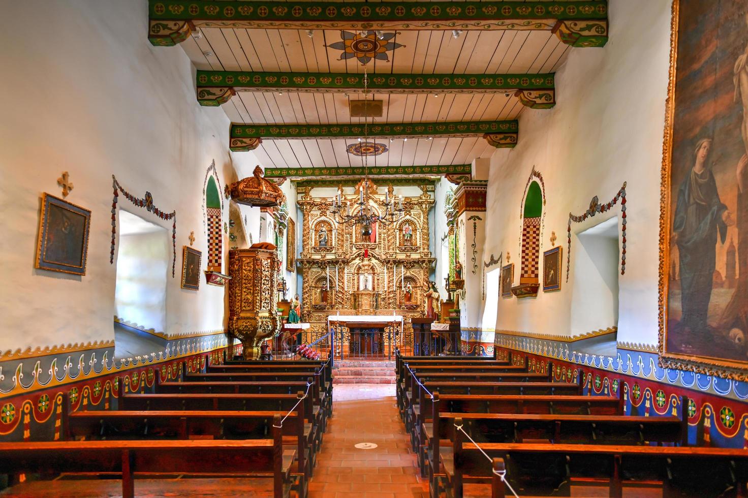 Mission San Juan Capistrano, in San Juan Capistrano, Kalifornien, 2022 foto