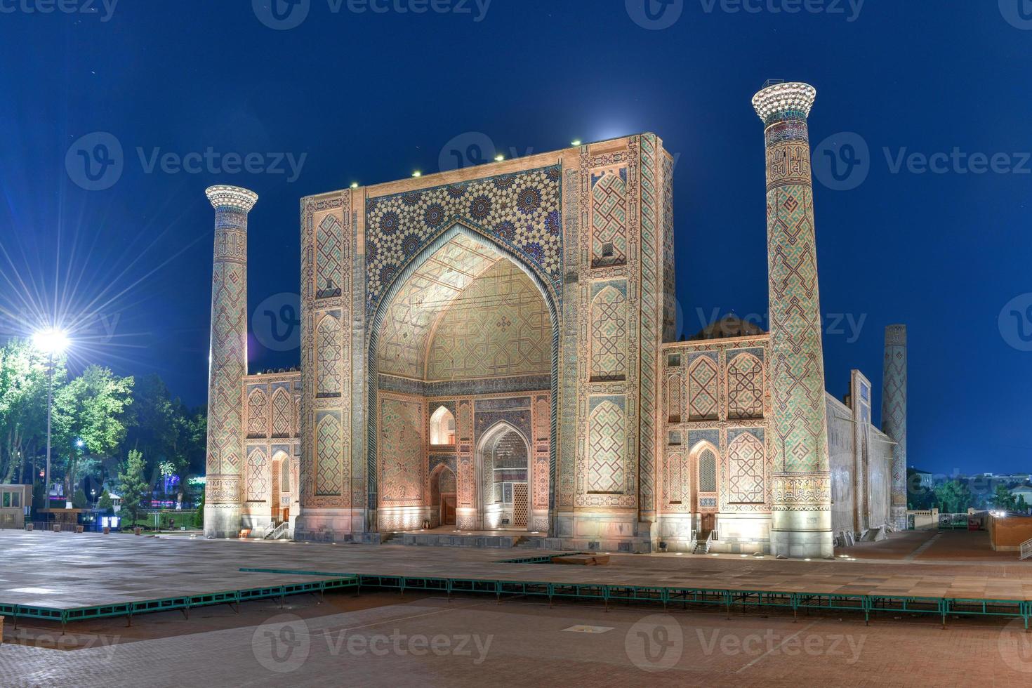 registan in samarkand, usbekistan foto