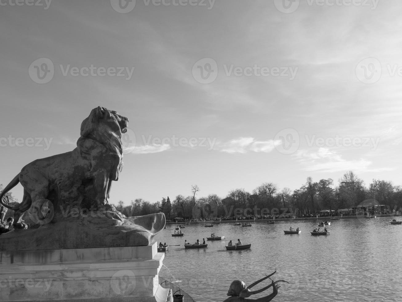 die Stadt Madrid in Spanien foto