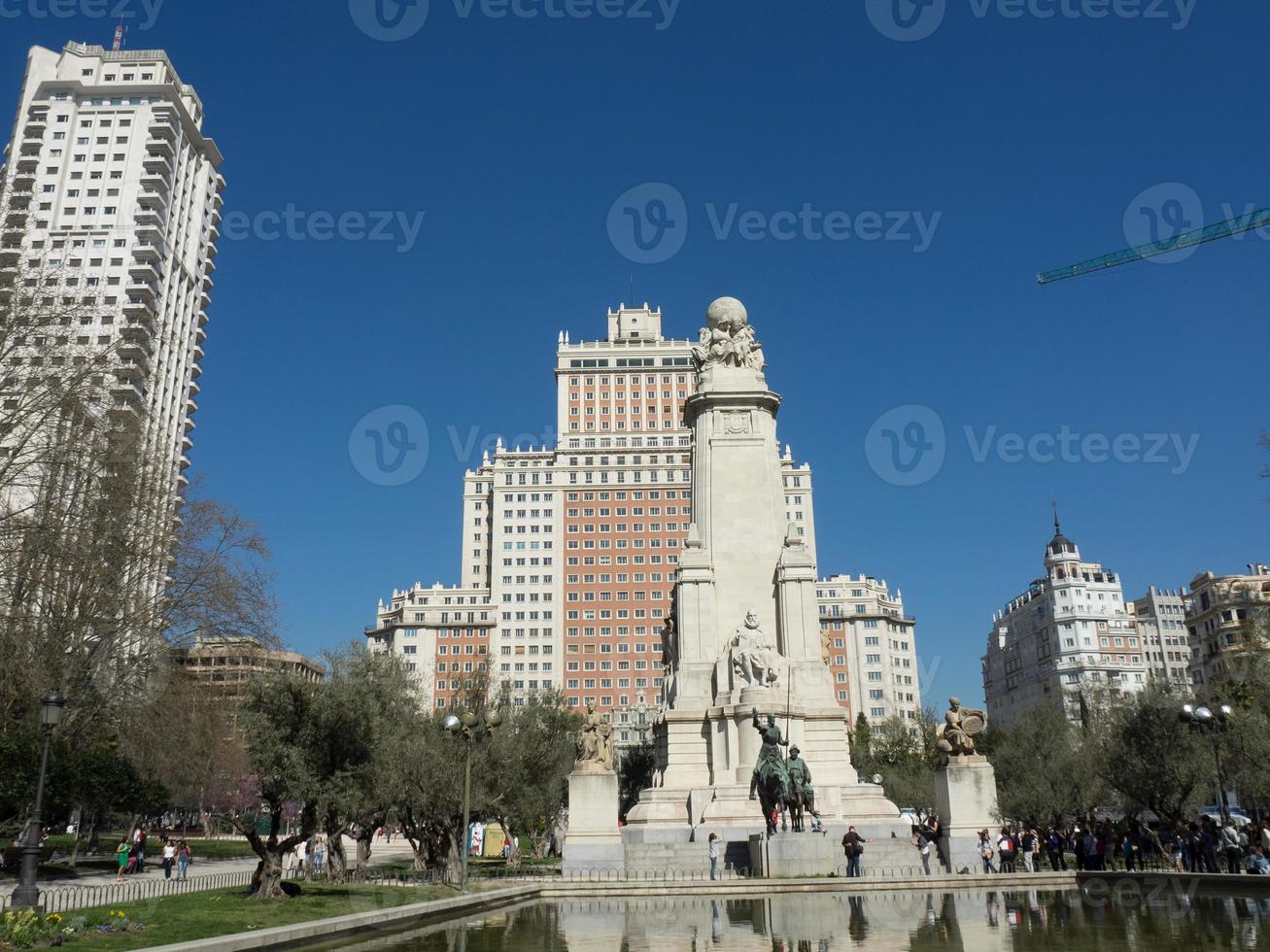 die Stadt Madrid foto