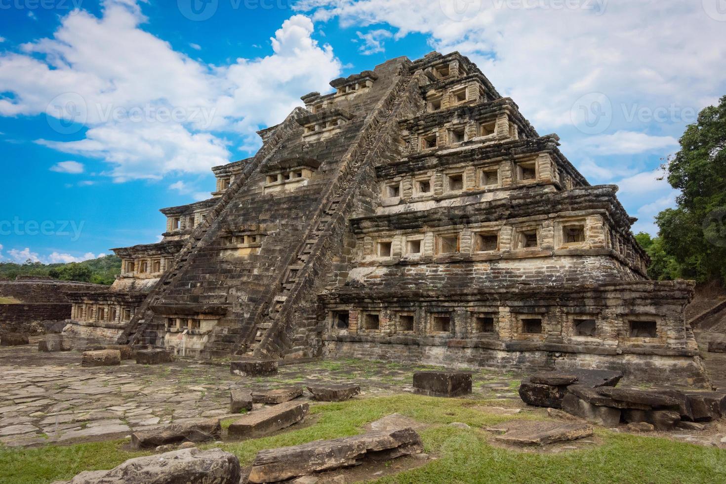 el tajin unesco-stätte in mexiko foto