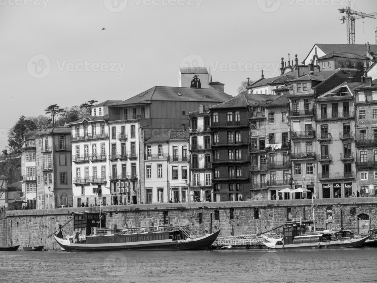 Porto am Fluss Douro foto