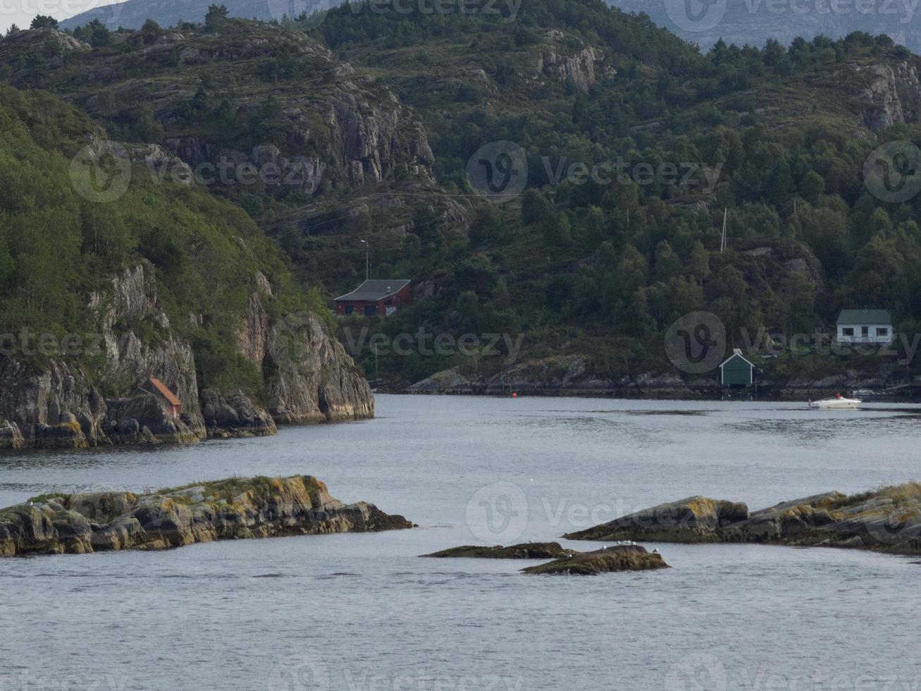 Kreuzfahrt in den norwegischen Fjorden foto