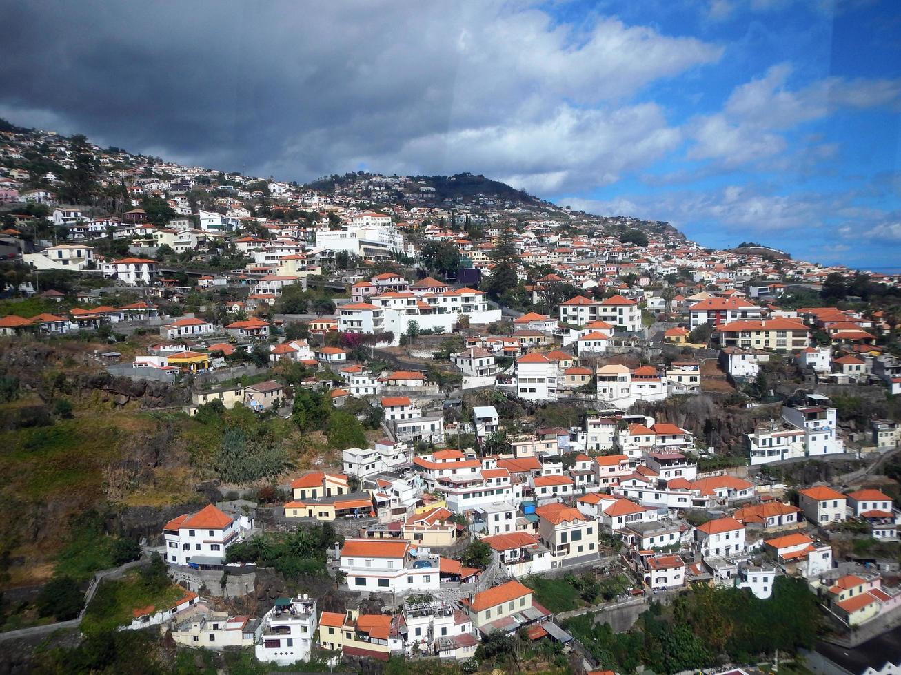 Blick auf Camara de Lobos auf der Insel Madeira foto