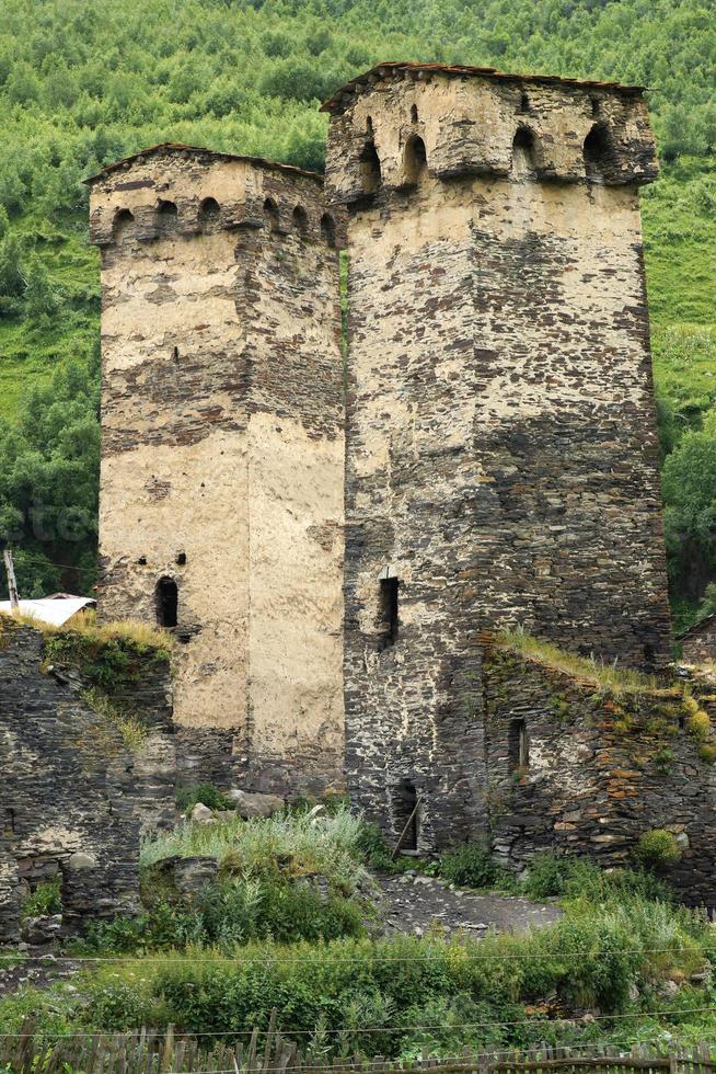 ushguli, georgia, europa foto