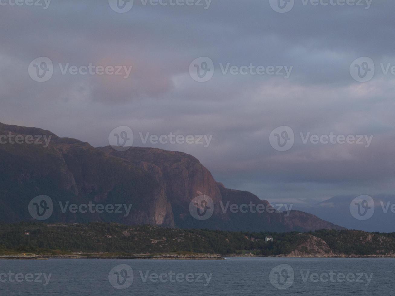 Kreuzfahrt in den norwegischen Fjorden foto