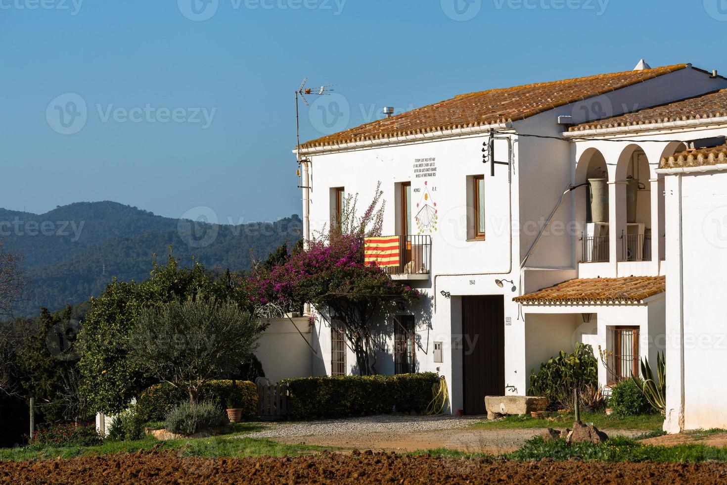 blick auf die küste der costa brava foto