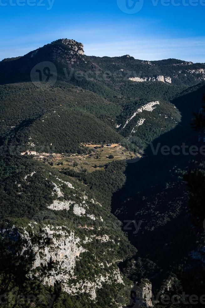 Blick auf die Städte der Costa Brava foto