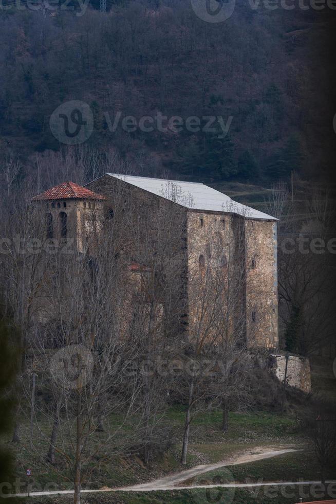 Straßen und Ansichten einer kleinen spanischen Stadt foto