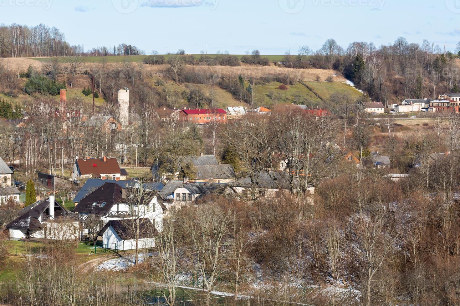 alte traditionelle Häuser foto