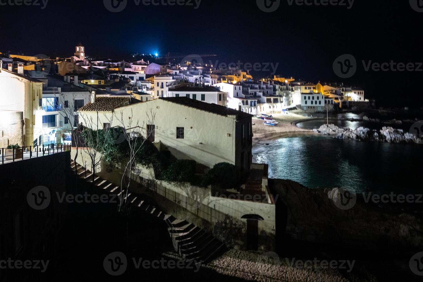 blick auf die küste der costa brava foto