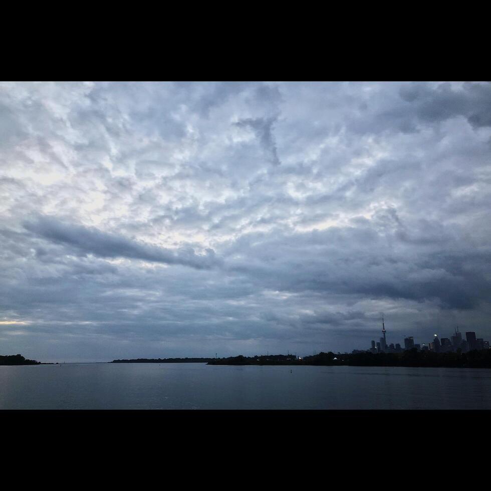 launische skyline von toronto foto