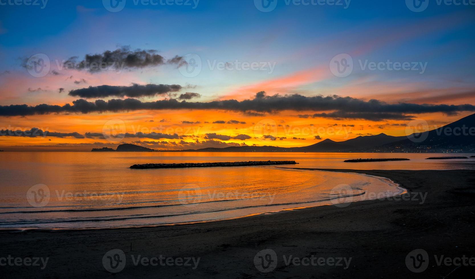 Traum vom Sonnenuntergang foto