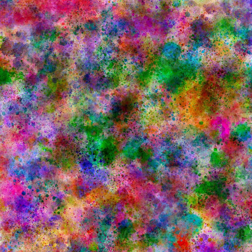 Aquarell-Splash-Malerei-Hintergrund, digital gemalte Aquarell-Textur, bunte Textur-Oberflächengestaltung. abstrakter holographischer Hintergrund. abstrakte Malerei-Textur foto