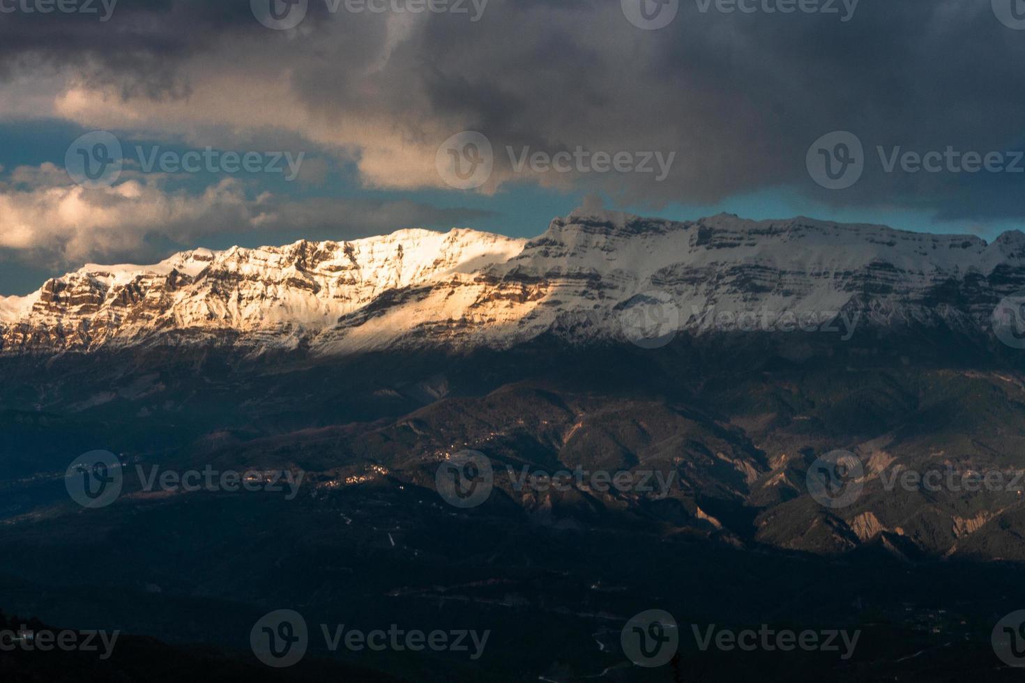 Landschaften aus dem Naturpark Tzoumerka foto