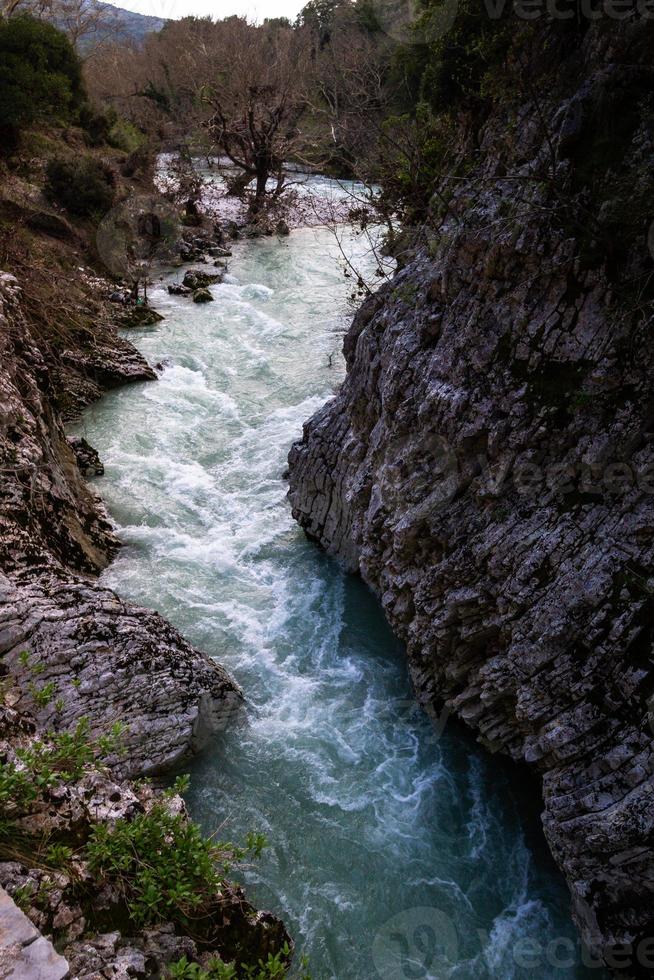 Landschaften aus dem Naturpark Tzoumerka foto