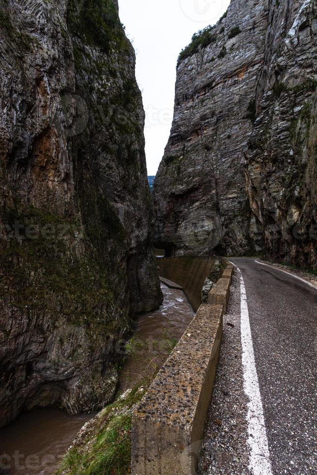 Landschaften aus dem Naturpark Tzoumerka foto