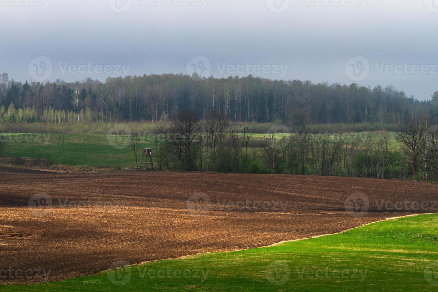 lettische frühlingslandschaften foto