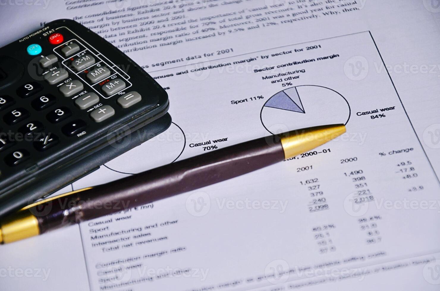 Konzept für die Untersuchung, Prüfung und Analyse von Finanzbetrug foto