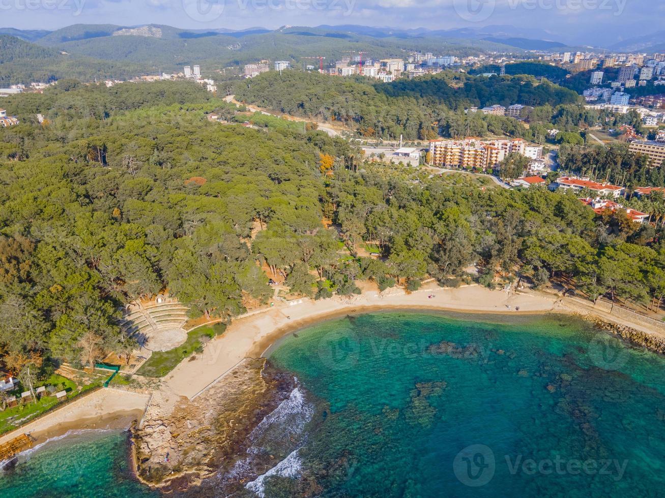 Luftbild Meer und Strand tolles Foto