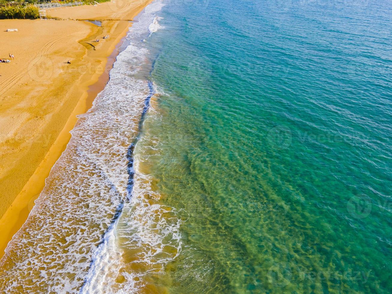 Luftbild Meer und Strand tolles Foto