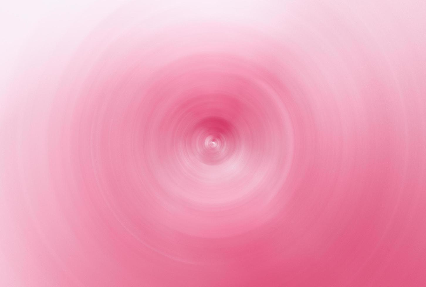 rosa verschwommener abstrakter hintergrund des bunten spinkreises radial. einfacher wellenmusterhintergrund. abstrakter rosa weißer weicher Lichtverlauf wirbelnder Wolkenhintergrund in Pastellfarben foto