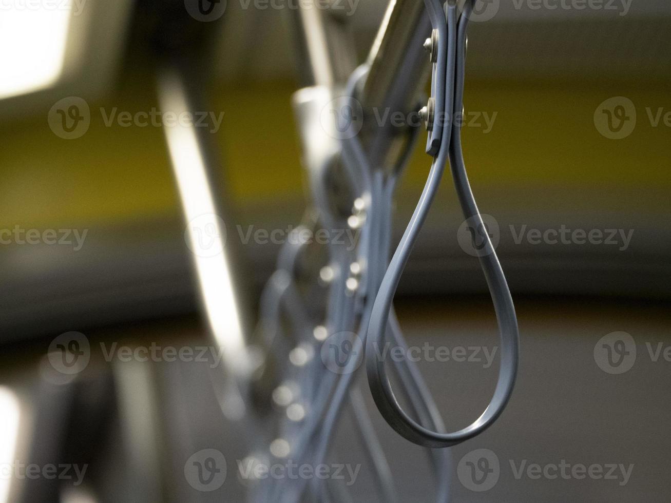 Straßenbahn U-Bahn Halter Detail foto