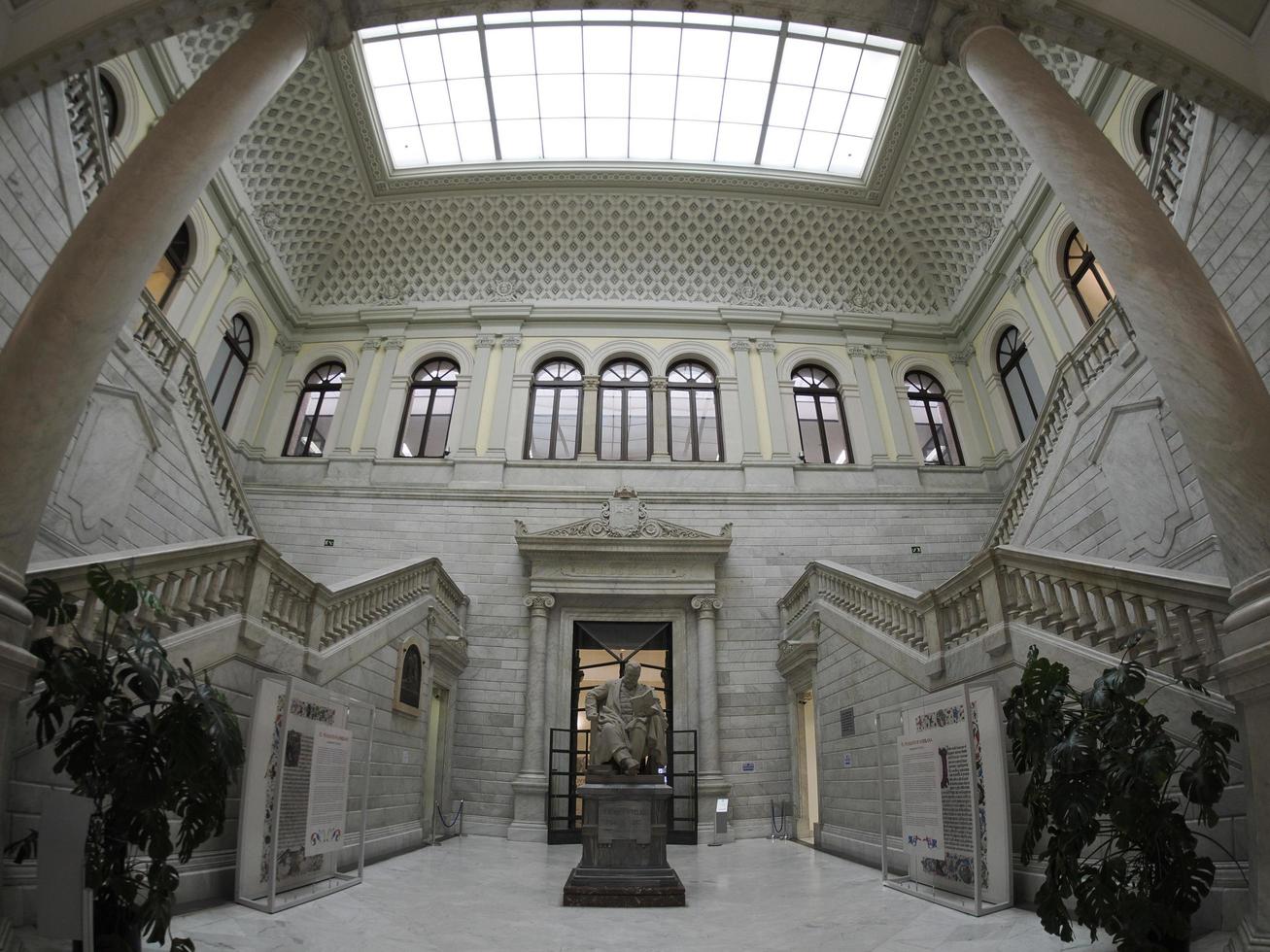 Nationalbibliothek von Madrid, Spanien, 2022 foto