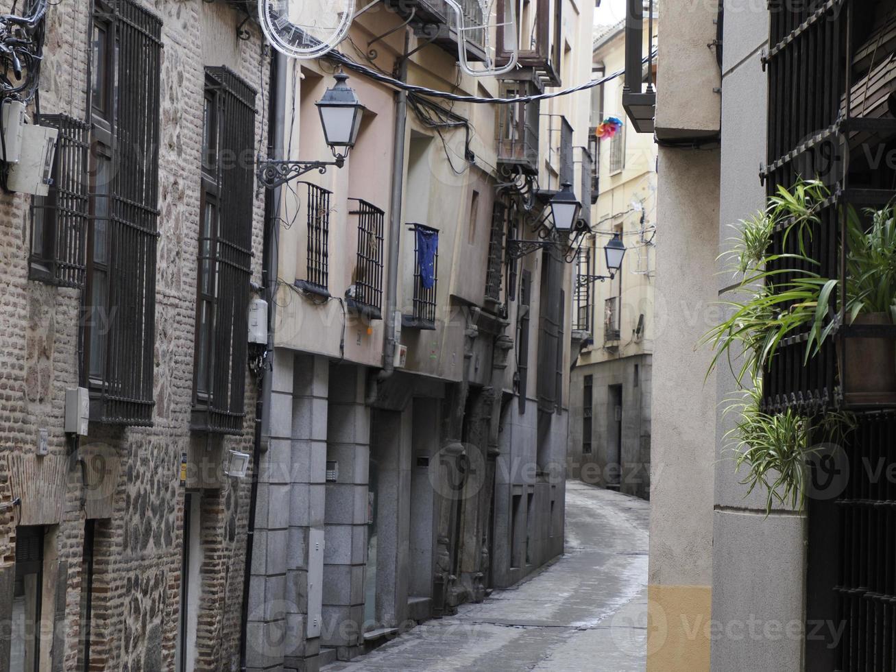 Toledo mittelalterliche Altstadt, Spanien foto