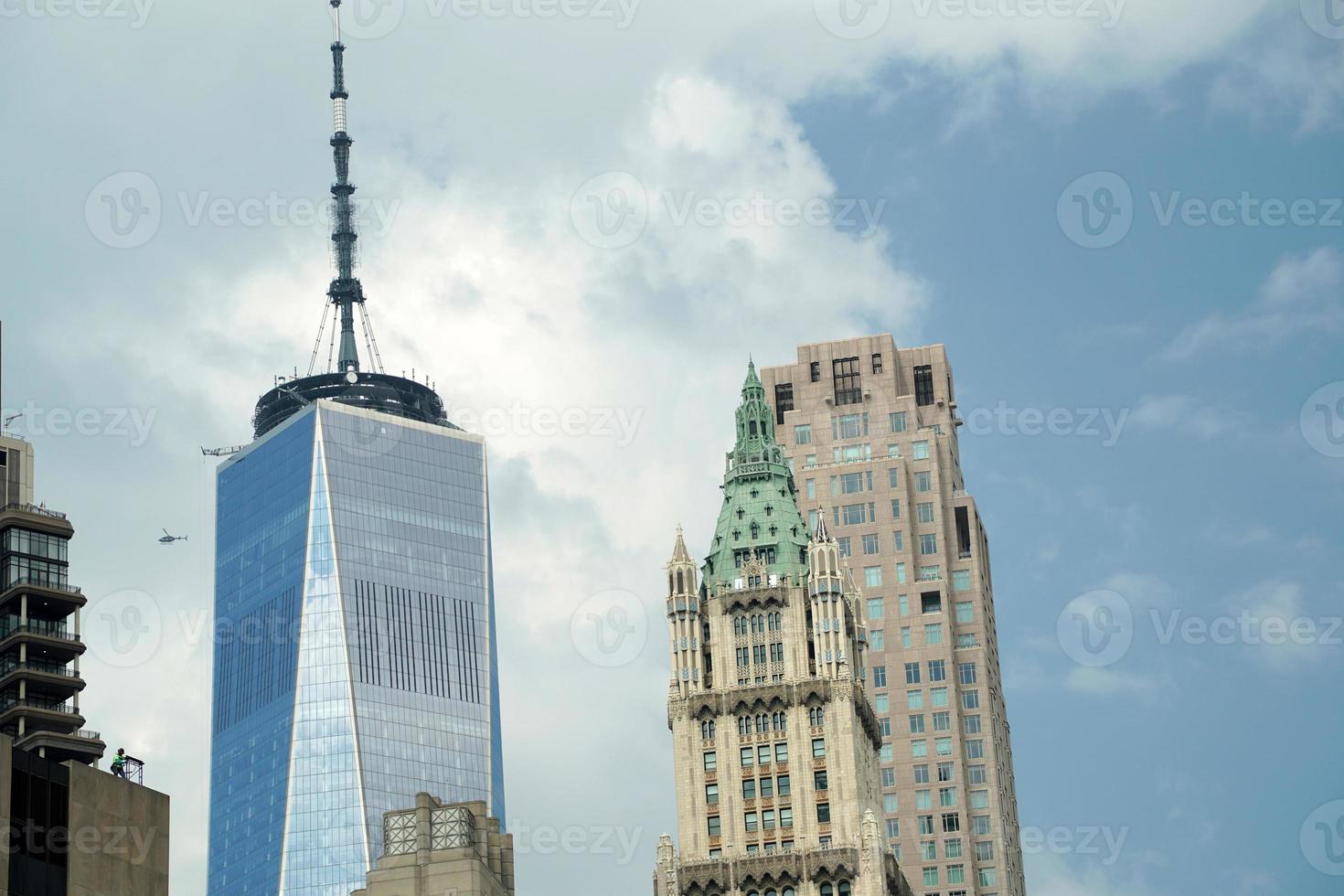 South Manhattan New York Wolkenkratzer foto