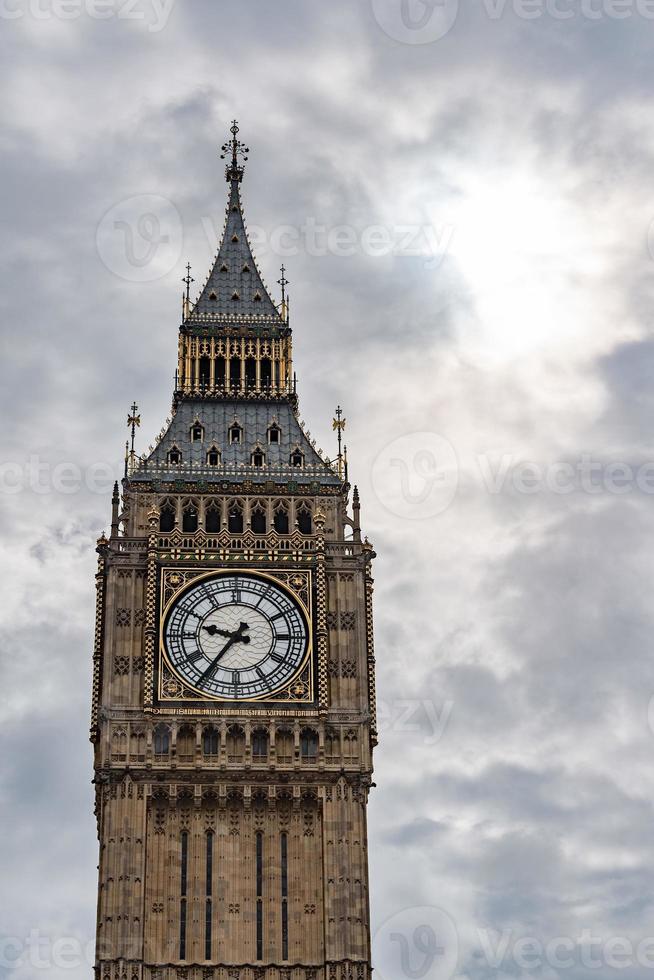 London Tower Big Ben-Detail foto