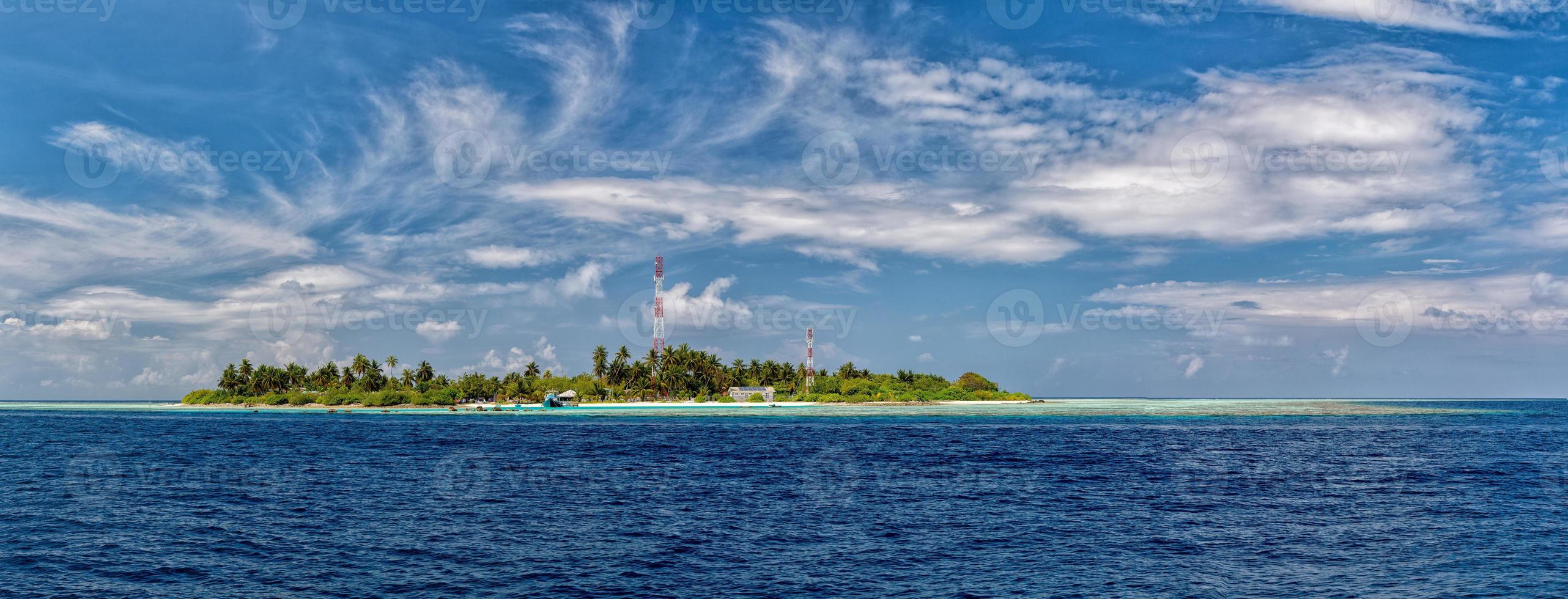 malediven tropisches paradies strandlandschaft foto