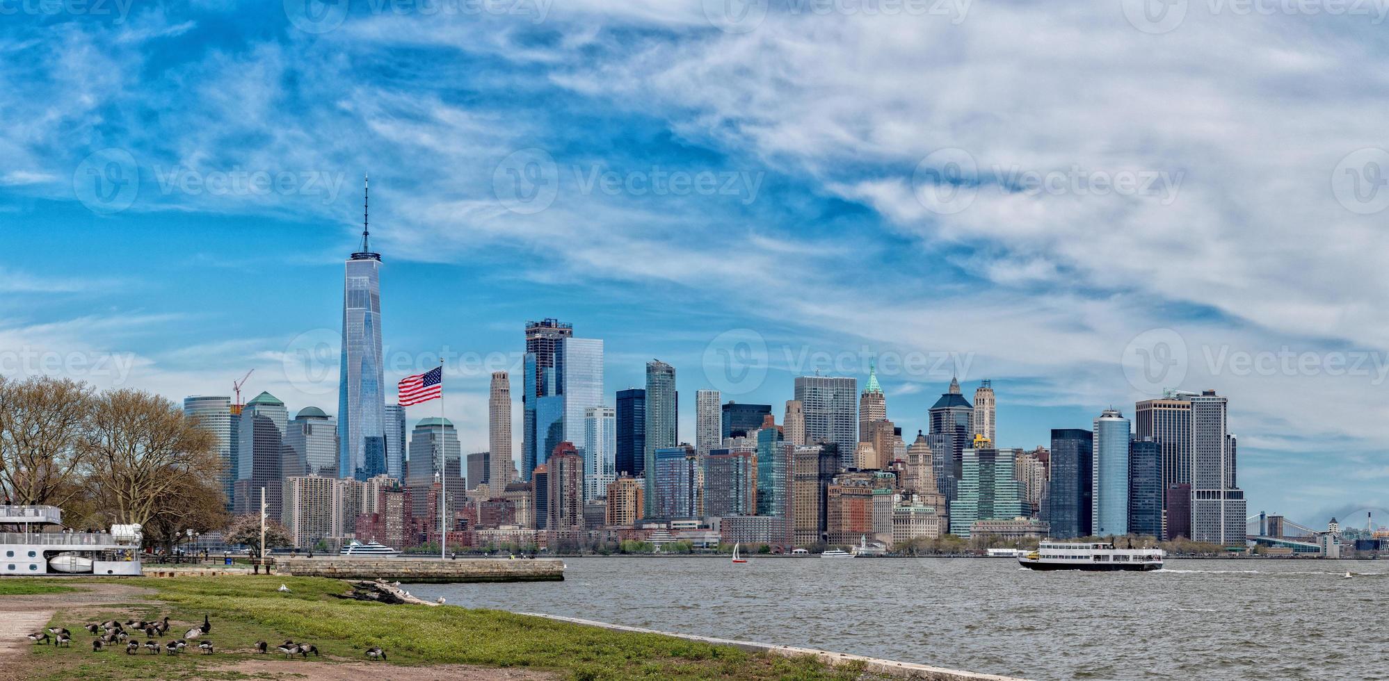 new york manhattan panoramalandschaft foto