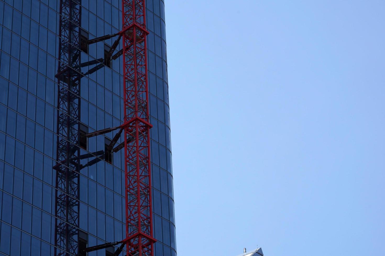 New Yorker Wolkenkratzer im Bau, 2022 foto