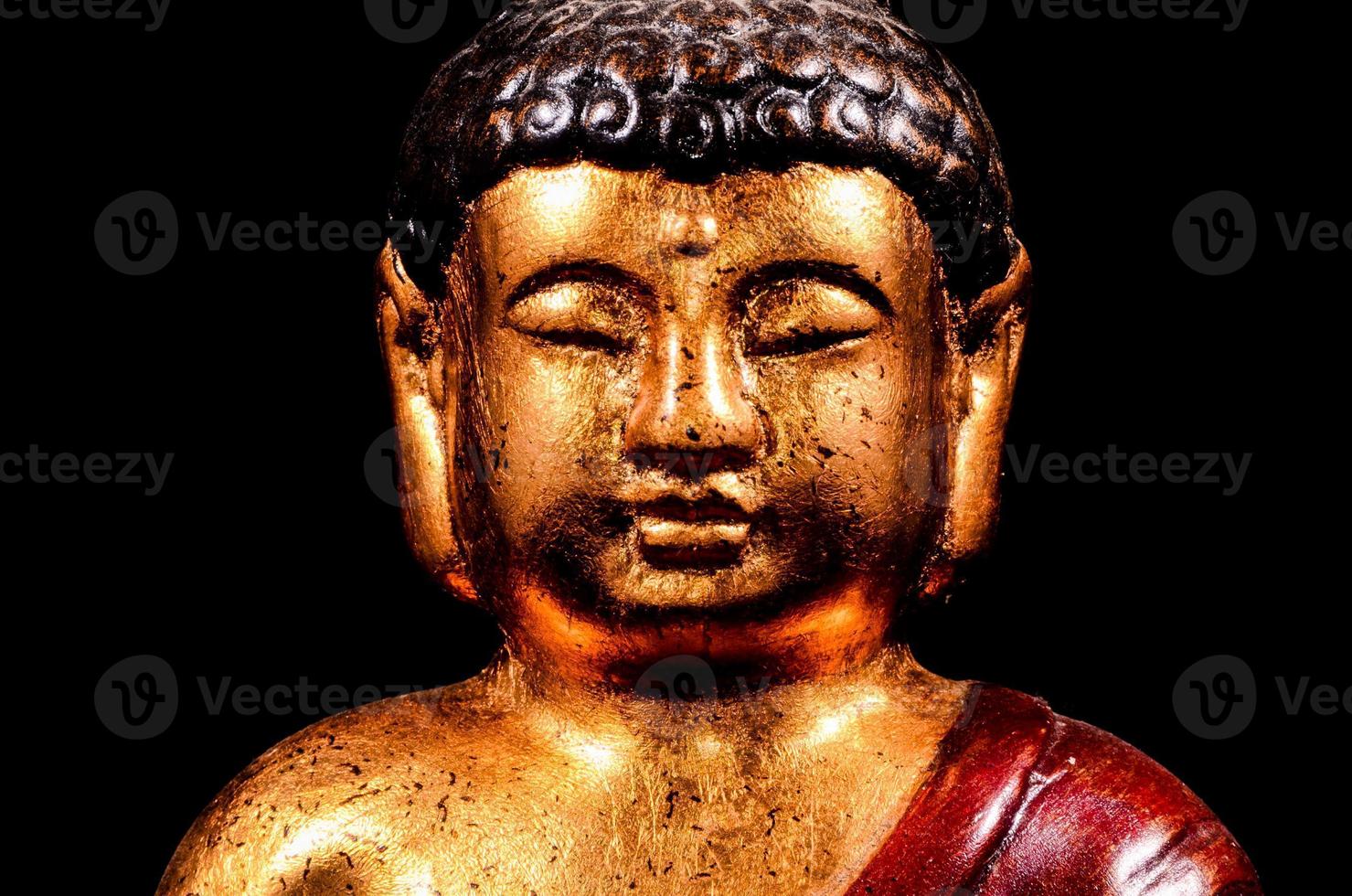 Buddha-Miniatur-Nahaufnahme foto