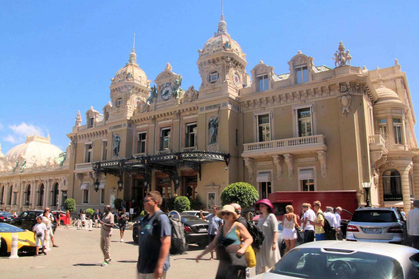 Monaco im Jahr 2017. Blick auf Monaco foto