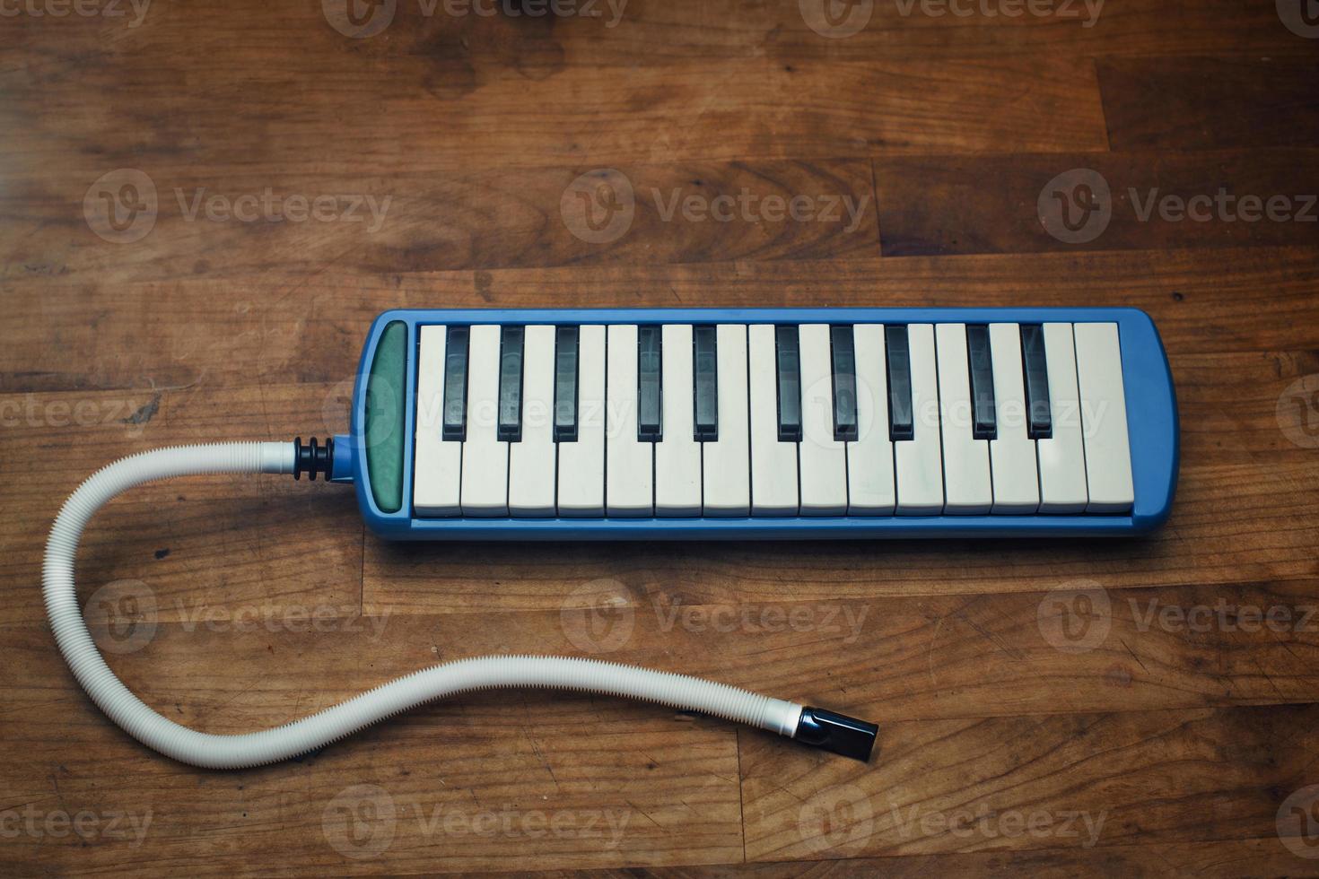 Blasinstrument mit Tastatur la melodica foto