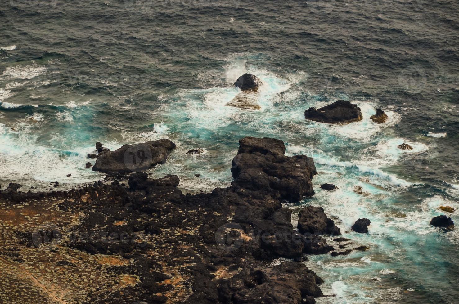 malerische Küstenansicht foto