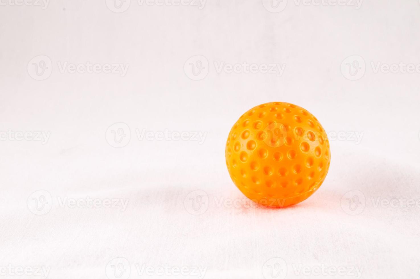 Orangefarbener Stressball foto