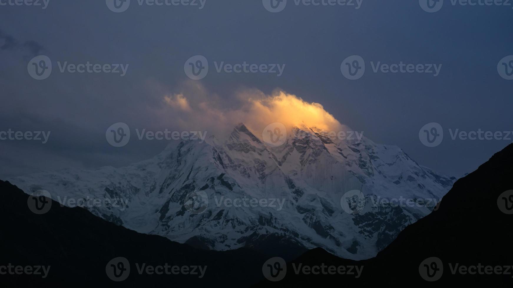 Landschaft im Norden Pakistans foto