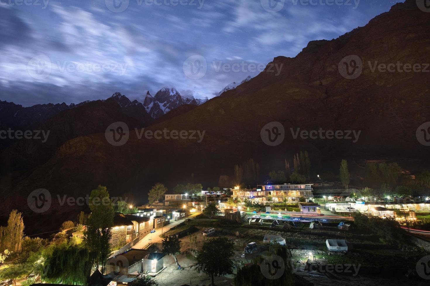 Landschaft im Norden Pakistans foto